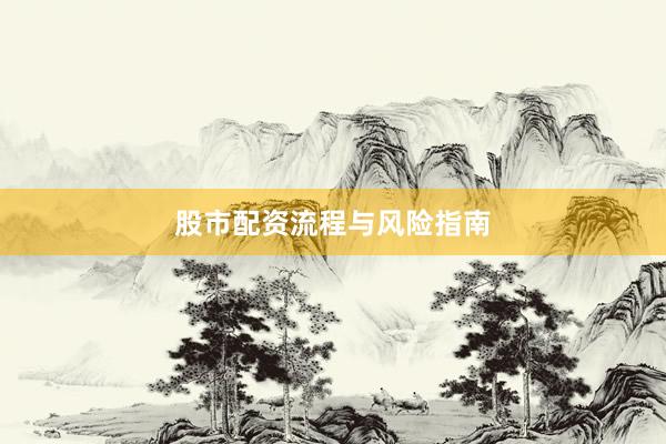 股市配资流程与风险指南